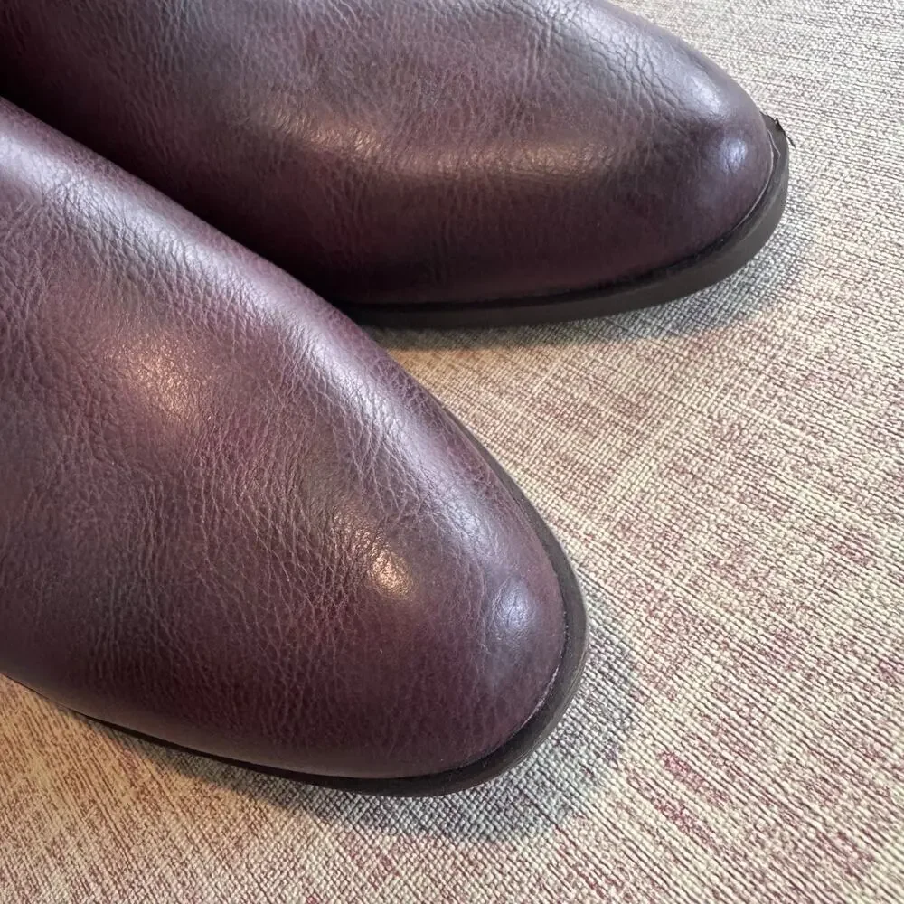 Frye And Co Pembrooke Redwood Womens 9 Boots Brown Ankle Booties Shoes